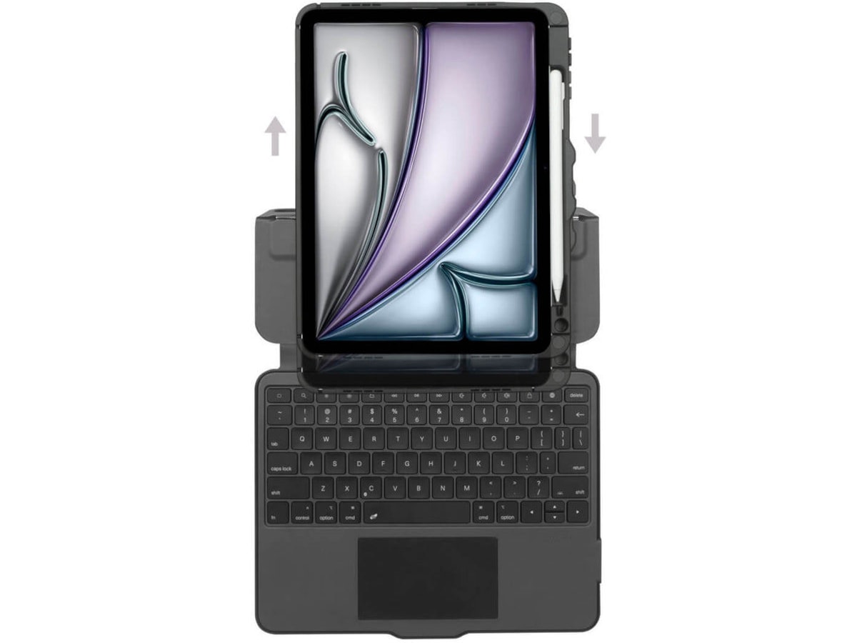 Targus iPad 10,9/11/Air 11" (M2/M3) VersaVu Tangentbordfodral (svart) Tangentbord och pennor