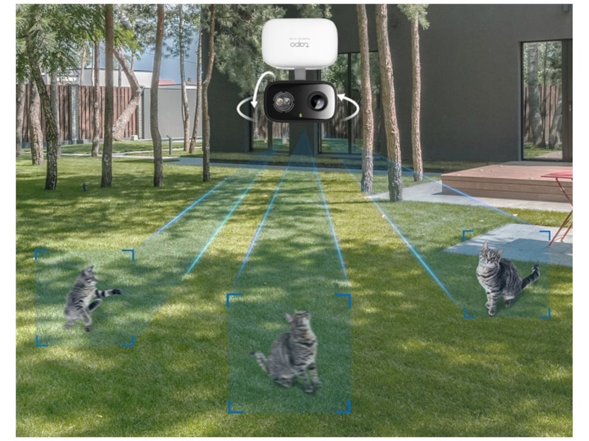 TP-Link Tapo C216 2K utomhus övervakningskamera Övervakningskamera