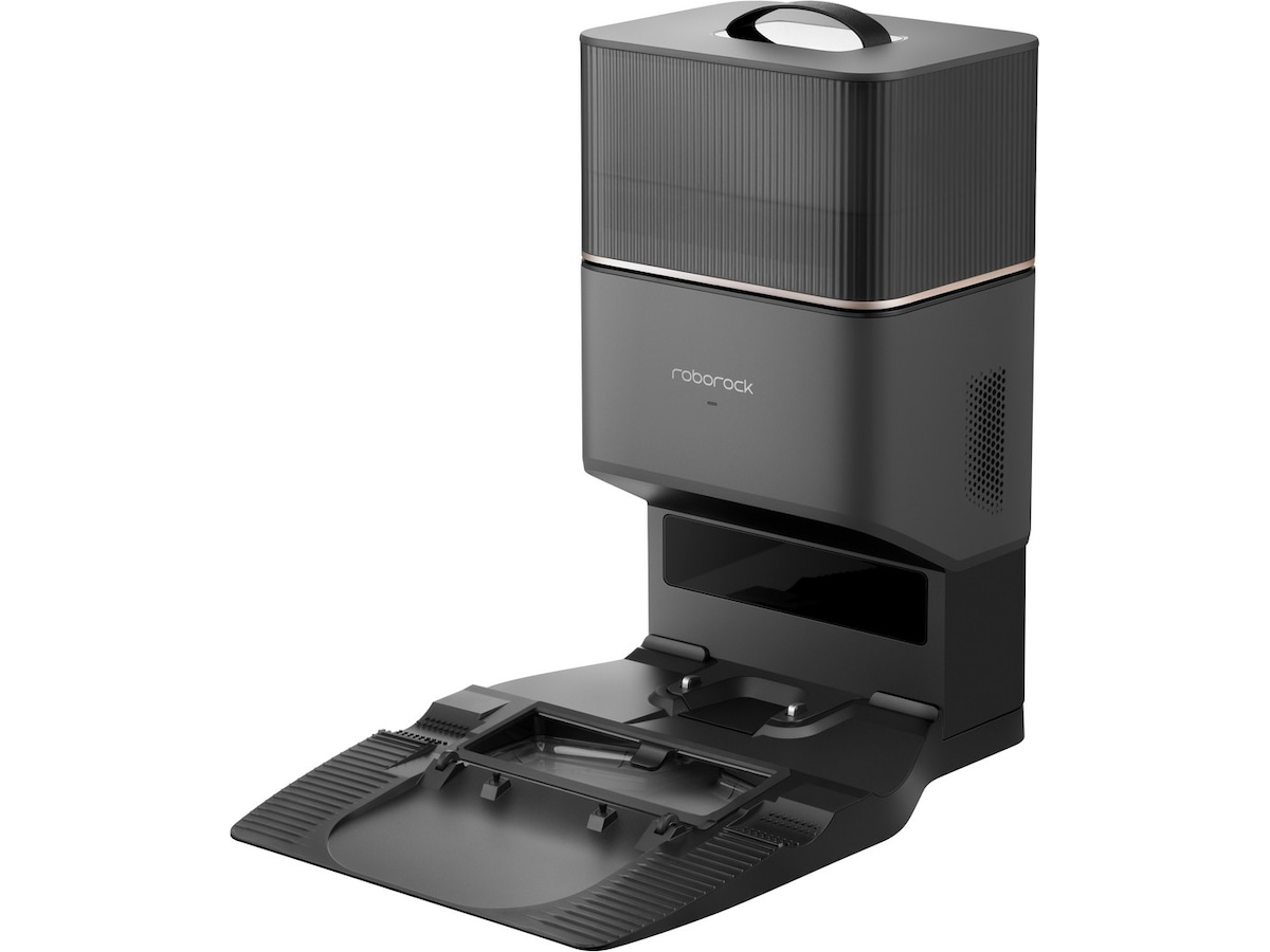 Roborock Q8 Max+ med tömningsstation (svart) Robotdammsugare