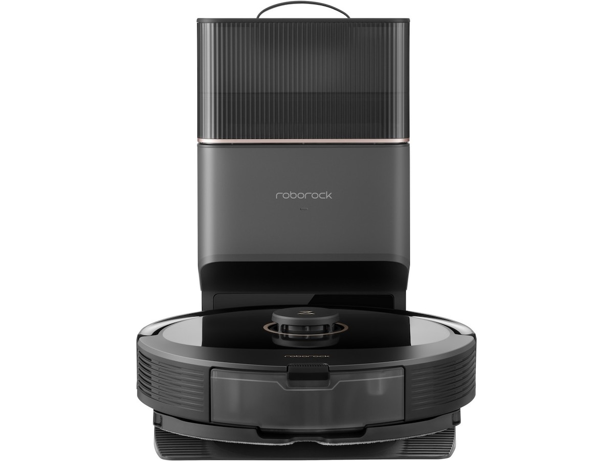Roborock Q8 Max+ med tömningsstation (svart) Robotdammsugare
