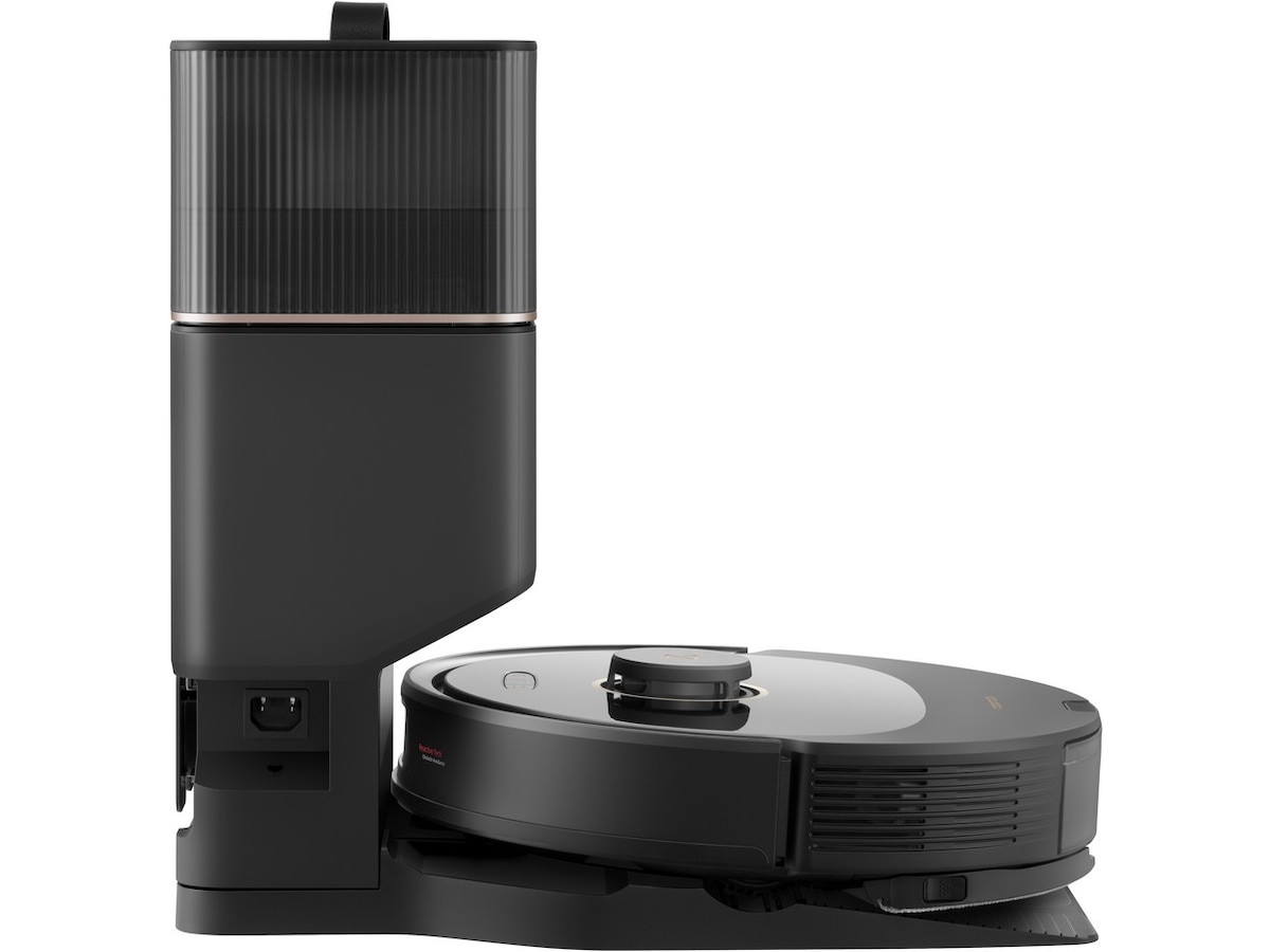 Roborock Q8 Max+ med tömningsstation (svart) Robotdammsugare