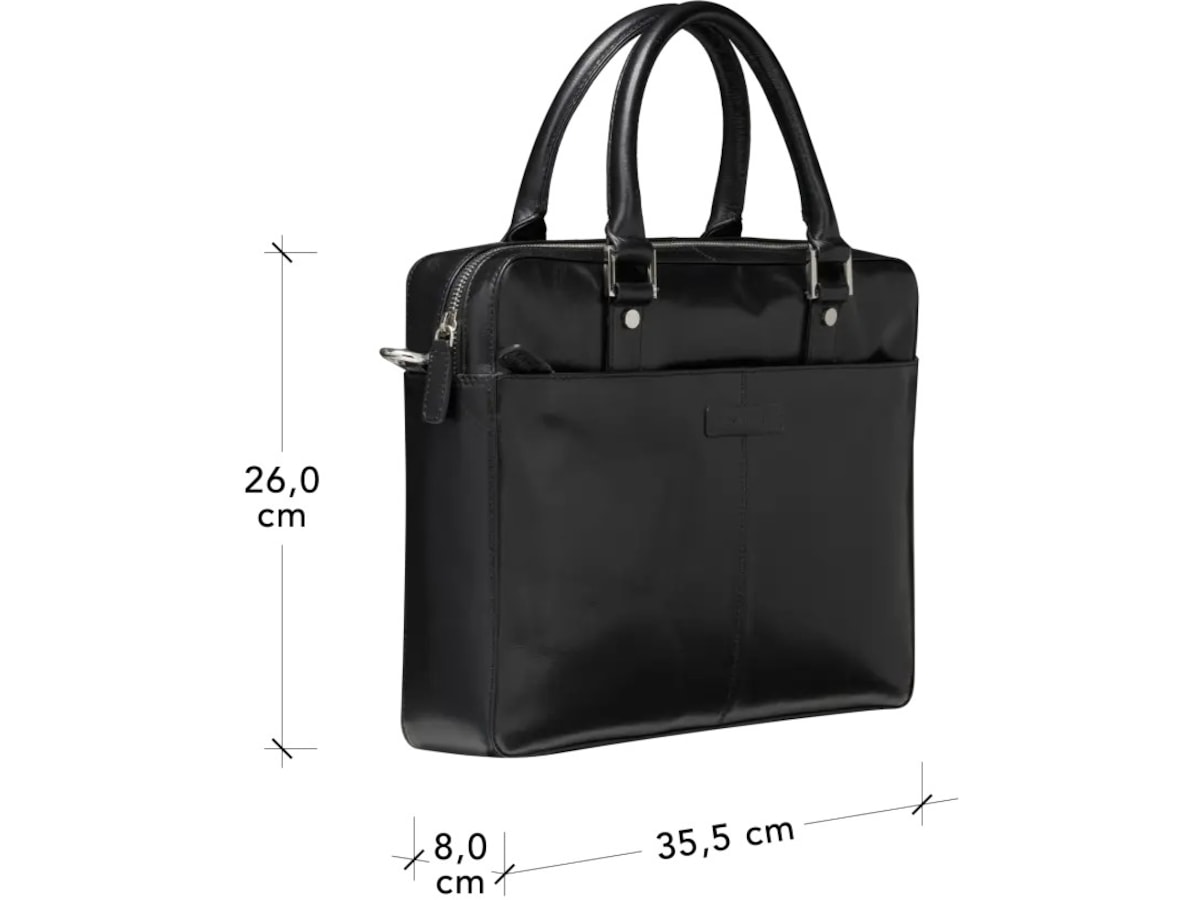 dbramante1928 Rosenborg PC väska 14" (svart) Ryggsäck, väska och fodral