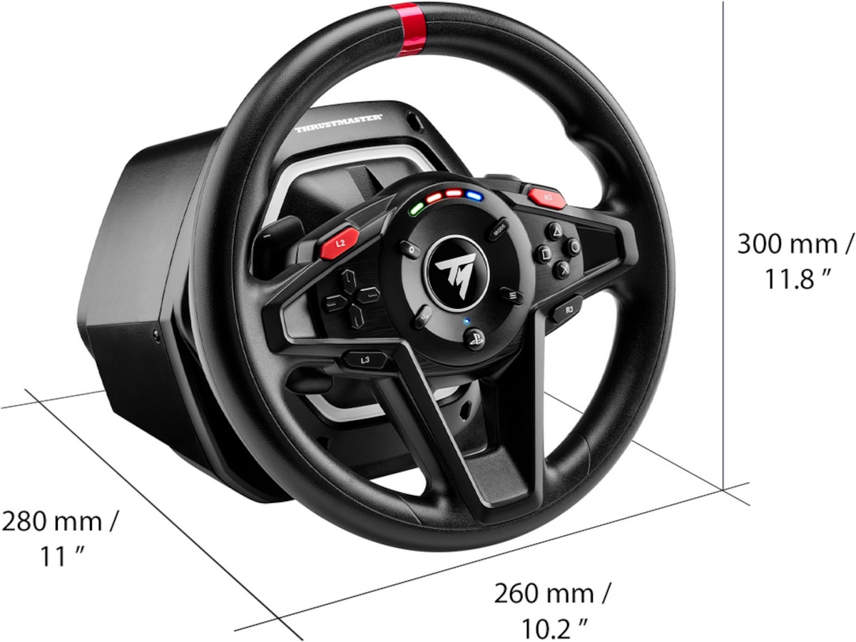 Thrustmaster T128 PlayStation (svart) Ratt & pedaler