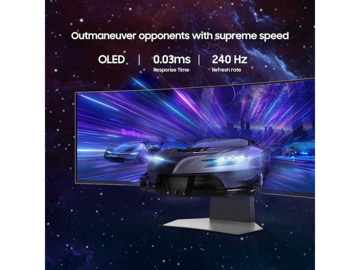 Samsung 49" Odyssey OLED Curved gamingskärm S49CG95 Datorskärm