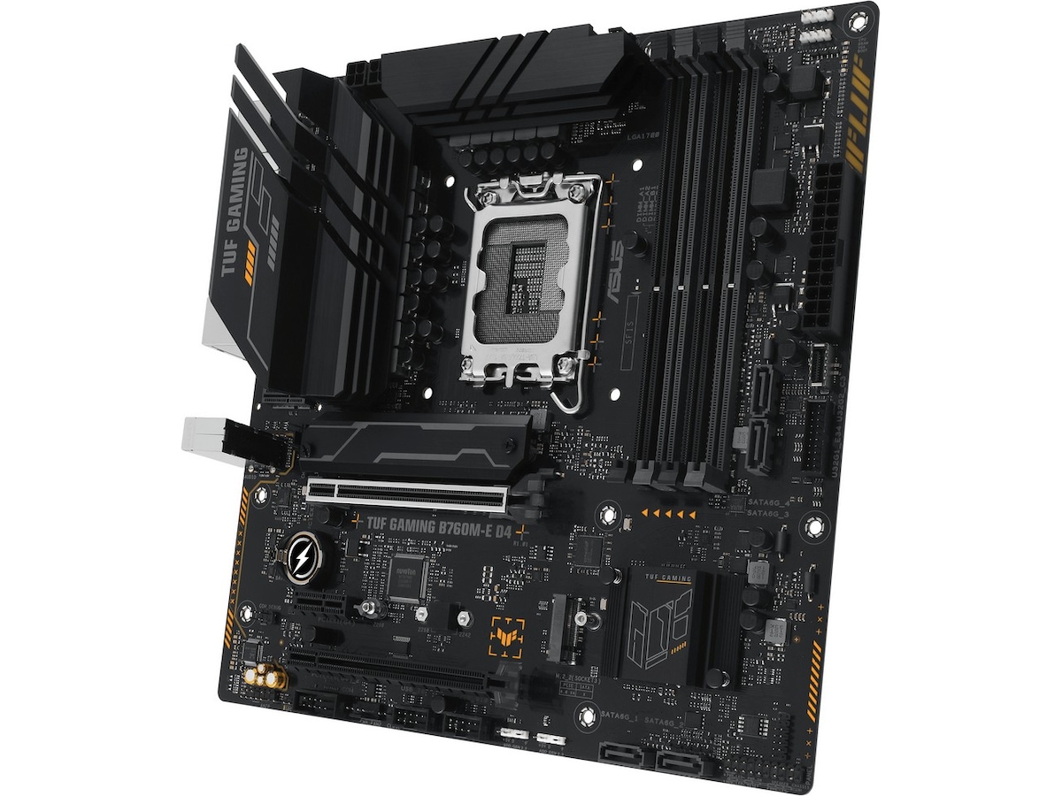 Asus TUF Gaming B760M-E D4 Moderkort Intel Socket