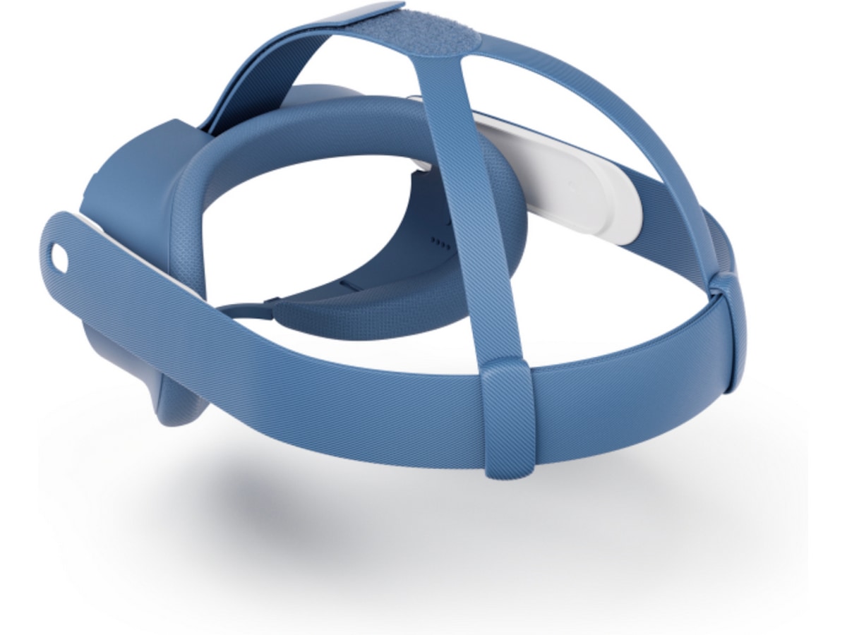 Meta Ansiktsdel och huvudrem (blå) VR tillbehör