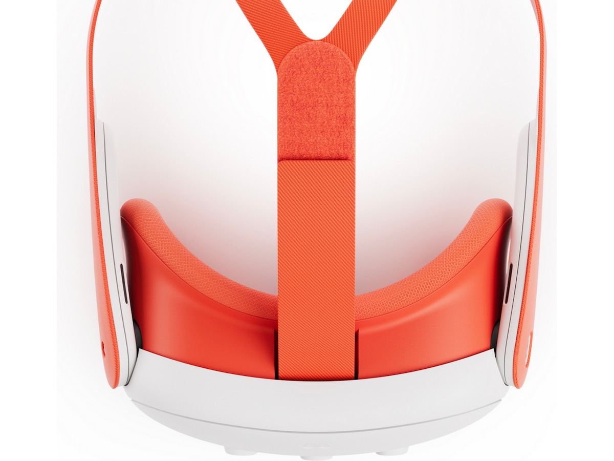 Meta Ansiktsdel och huvudrem (orange) VR tillbehör