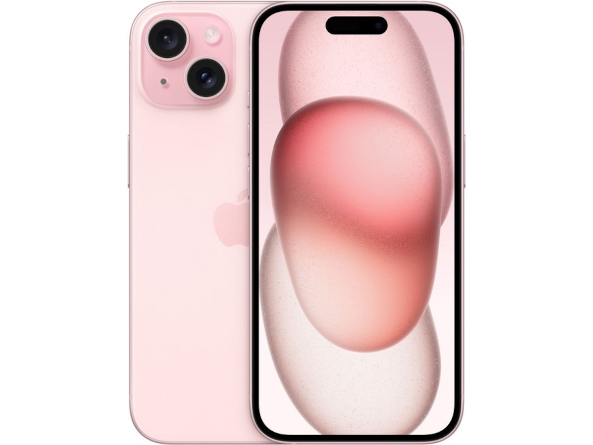 iPhone 15 128GB (rosa) Mobiltelefoner