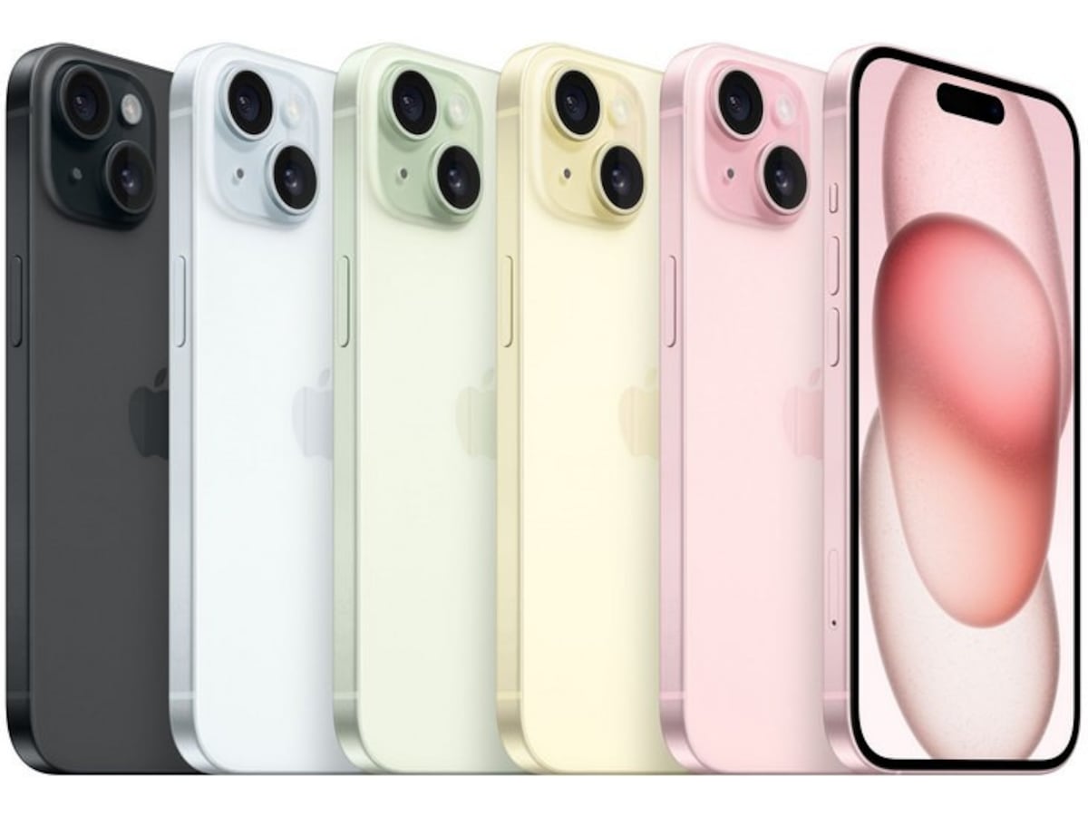 iPhone 15 256GB (svart) Mobiltelefoner
