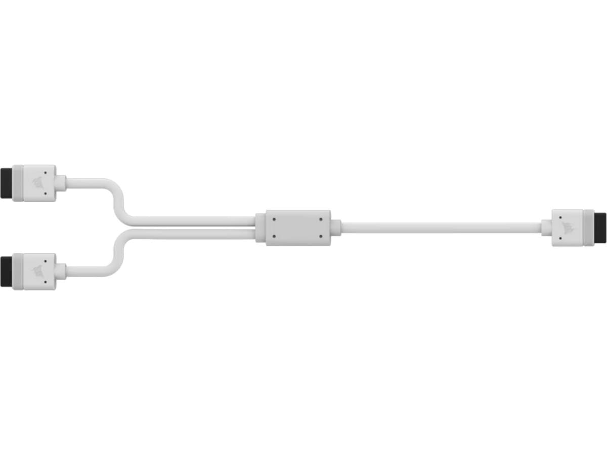 Corsair iCUE LINK Kable Y-Splitter 600mm (vit) Tillbehör