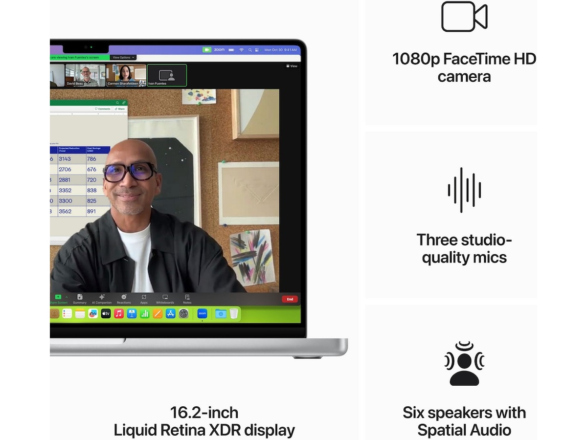 Macbook Pro 16 M3 MAX (2023) 1TB (silver) Datorer - Bärbara / laptop