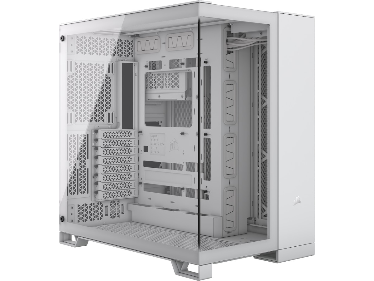 Corsair 6500X Dual Chamber Mid Tower (vit) Midi tower