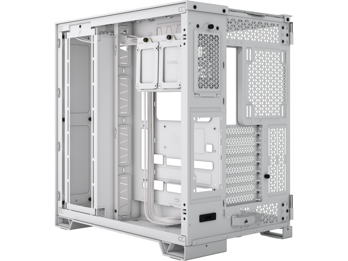 Corsair 6500X Dual Chamber Mid Tower (vit) Midi tower