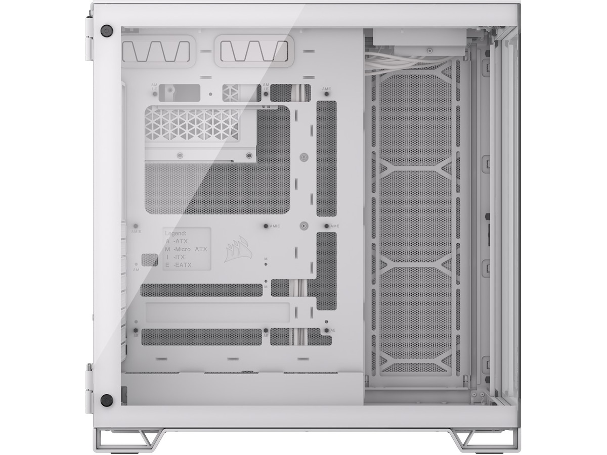 Corsair 6500X Dual Chamber Mid Tower (vit) Midi tower