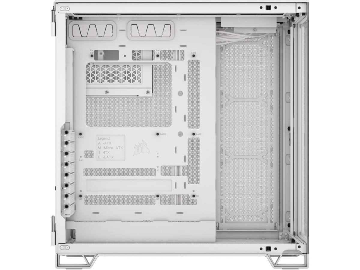 Corsair 6500X Dual Chamber Mid Tower (vit) Midi tower
