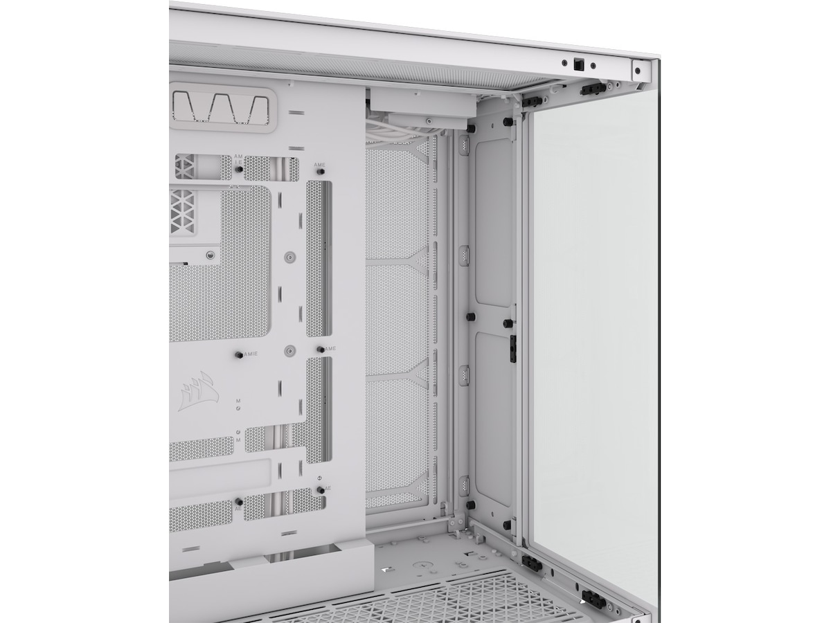Corsair 6500X Dual Chamber Mid Tower (vit) Midi tower