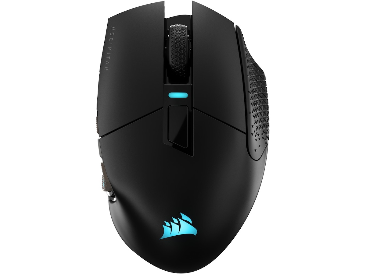 Corsair Scimitar Elite RGB trådlös gamingmus (svart) -B-Grade Demo mus