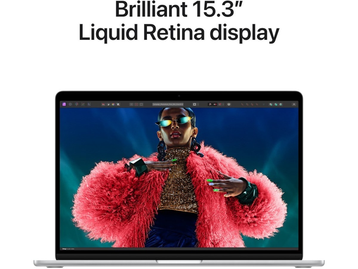 Macbook Air 15 (2024) 512GB (silver) Datorer - Bärbara / laptop
