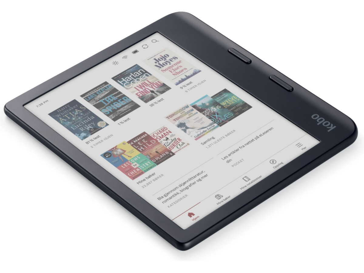 Kobo Libra Colour 7" 32GB (svart) E-bokläsare