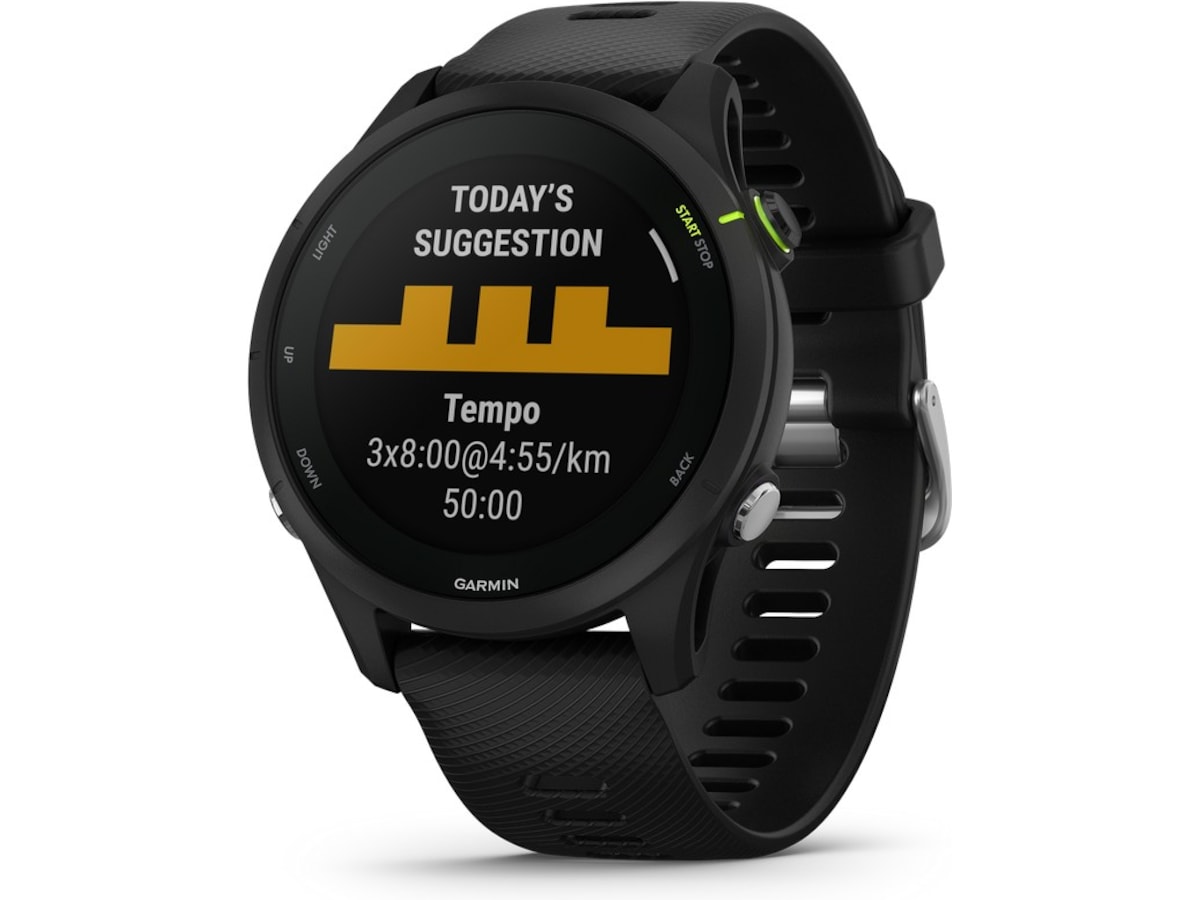 Garmin Forerunner 255 Music 46mm GPS (svart) -B-Grade Demo watches