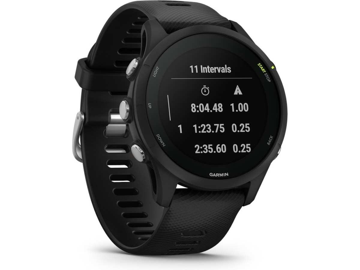 Garmin Forerunner 255 Music 46mm GPS (svart) -B-Grade Demo watches