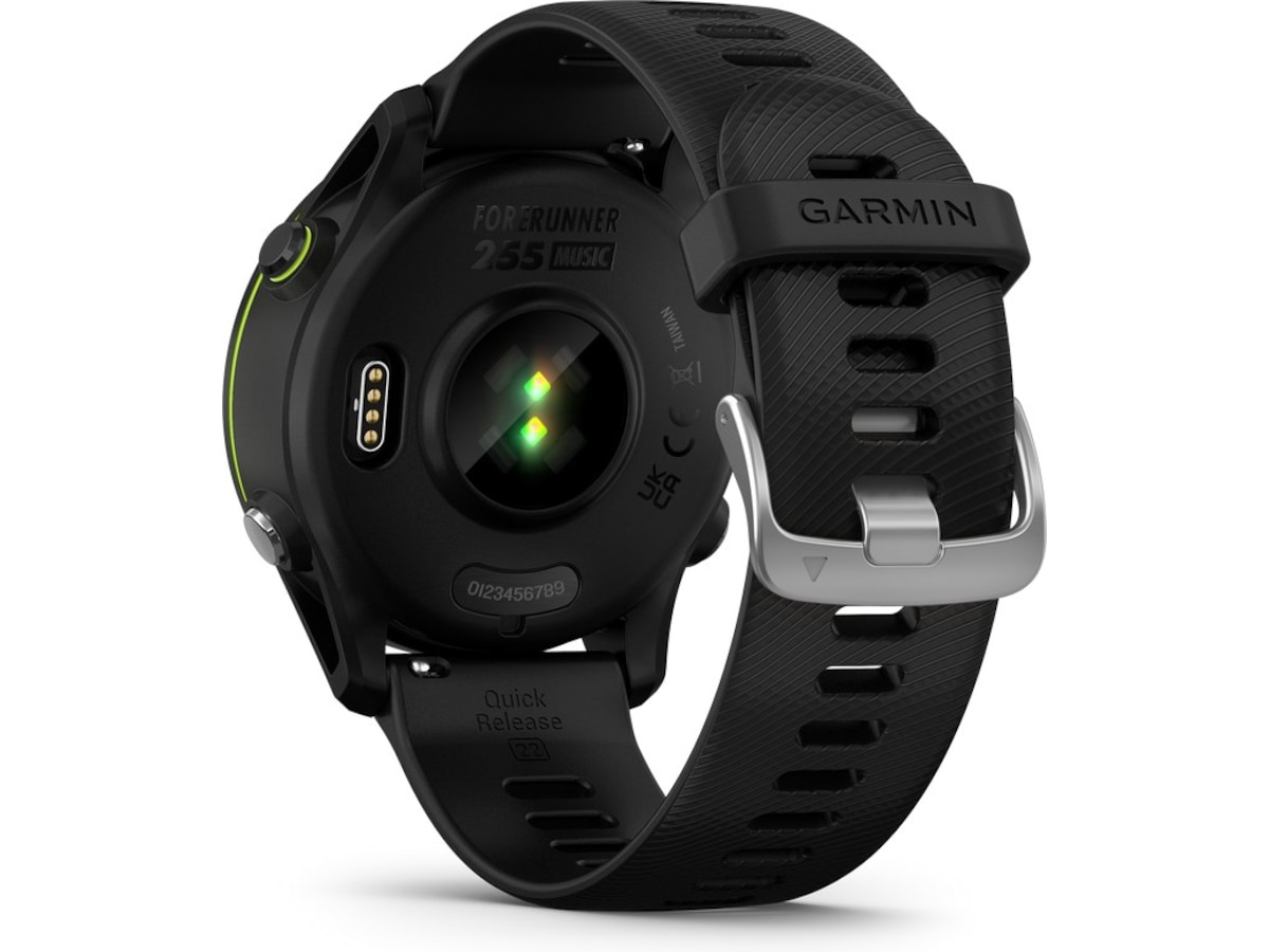 Garmin Forerunner 255 Music 46mm GPS (svart) -B-Grade Demo watches