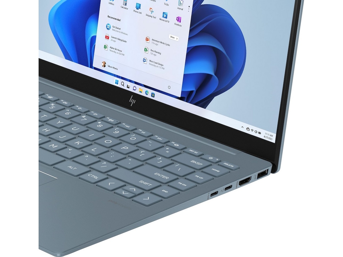 HP Pavilion Plus 14-ew1050no 14" 2,8K OLED (Moonlight Blue) -B-Grade Demo bärbara datorer