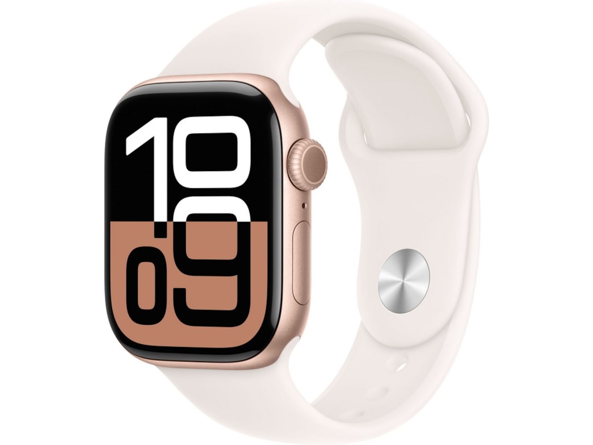 Apple Watch Series 10 GPS 42mm Aluminium (roséguld) Smartwatches
