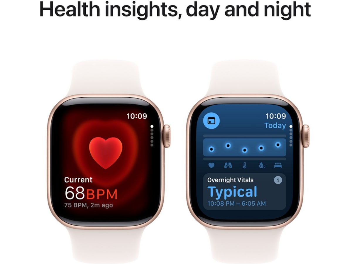 Apple Watch Series 10 GPS 42mm Aluminium (roséguld) Smartwatches