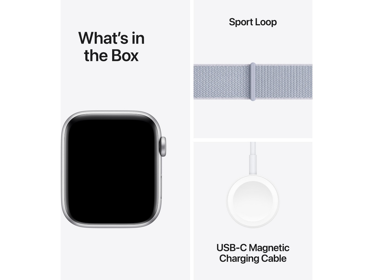 Apple Watch SE 44mm GPS + LTE Aluminium (silver) Smartwatches