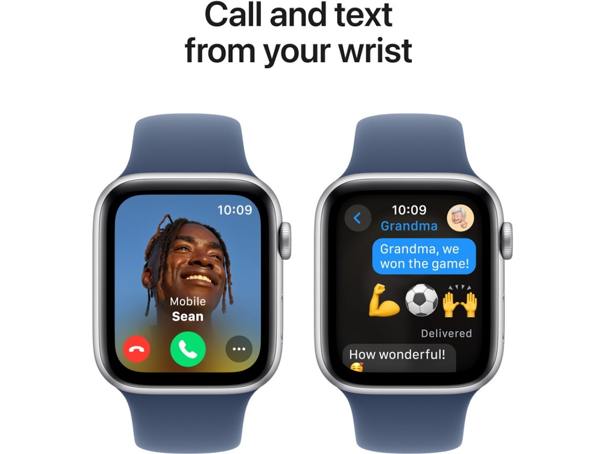 Apple Watch SE 44mm GPS Aluminium (silver) Smartwatches