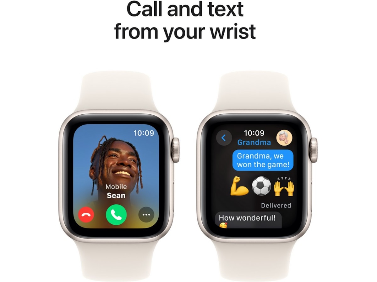 Apple Watch SE 40mm GPS Aluminium (stjärnglans) Smartwatches