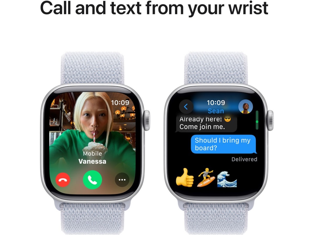 Apple Watch Series 10 GPS 42mm Aluminium (silver) Smartwatches