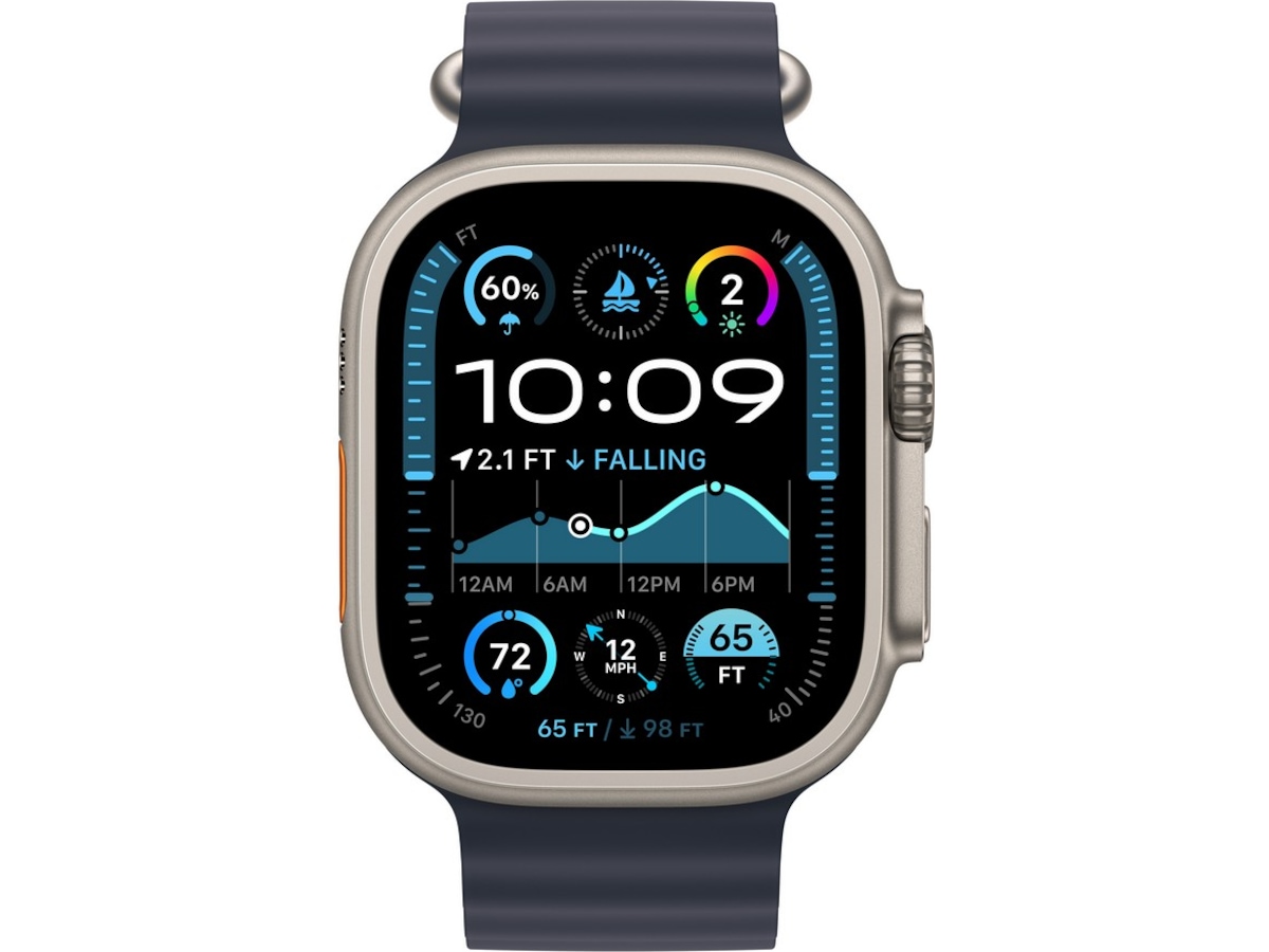 Apple Watch Ultra 2 49mm GPS + LTE Titan (naturlig) Smartwatches