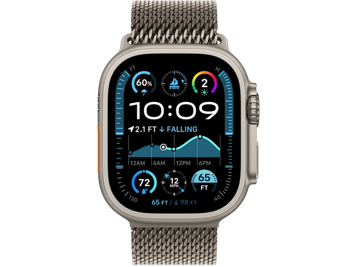 Apple Watch Ultra 2 49mm GPS + LTE Titan (naturlig) Smartwatches