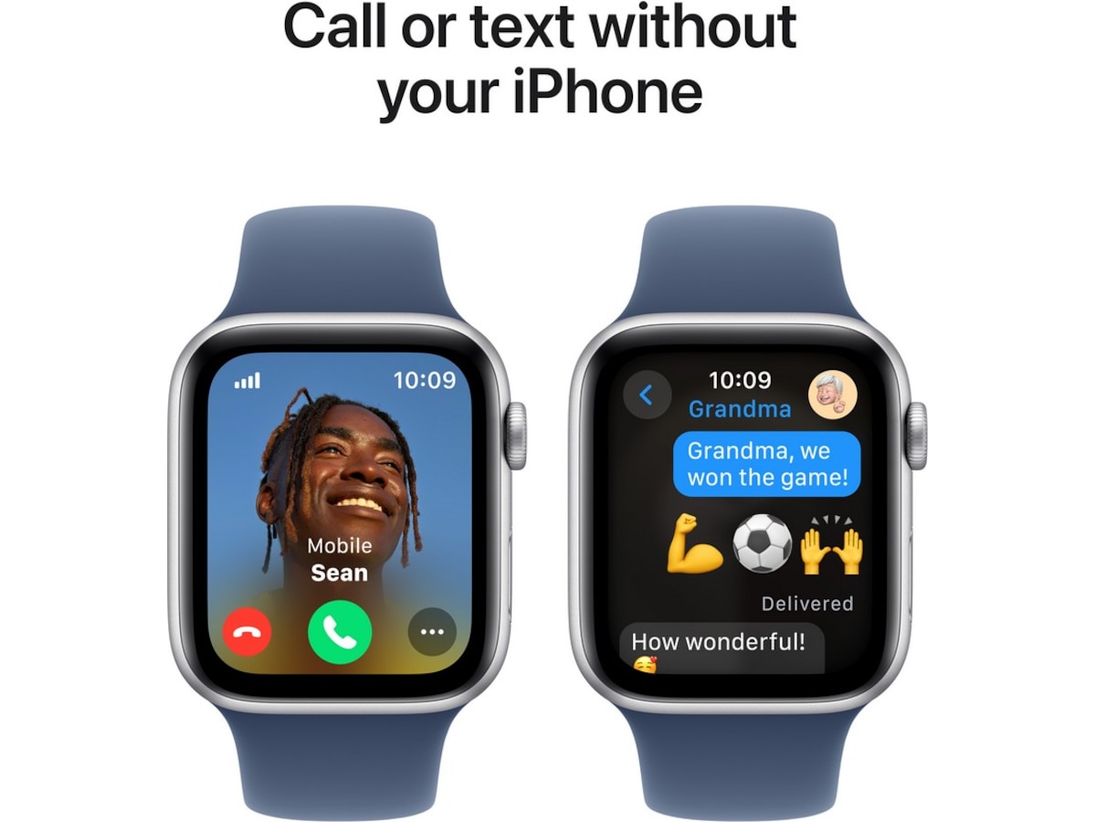 Apple Watch SE 44mm GPS + LTE Aluminium (silver) Smartwatches