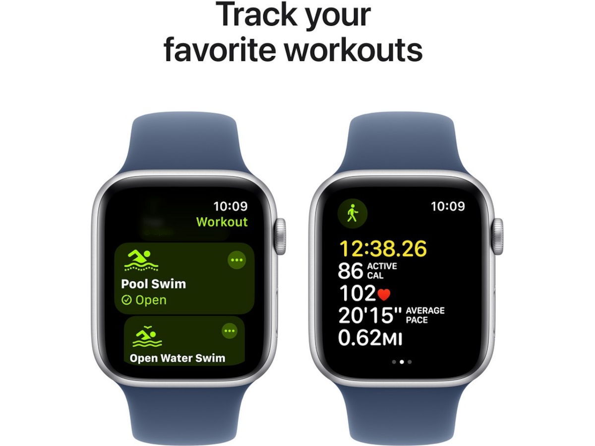 Apple Watch SE 44mm GPS + LTE Aluminium (silver) Smartwatches