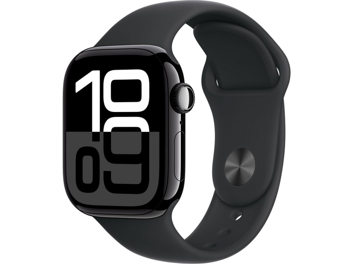 Apple Watch Series 10 GPS 42mm Aluminium (gagatsvart) Smartwatches
