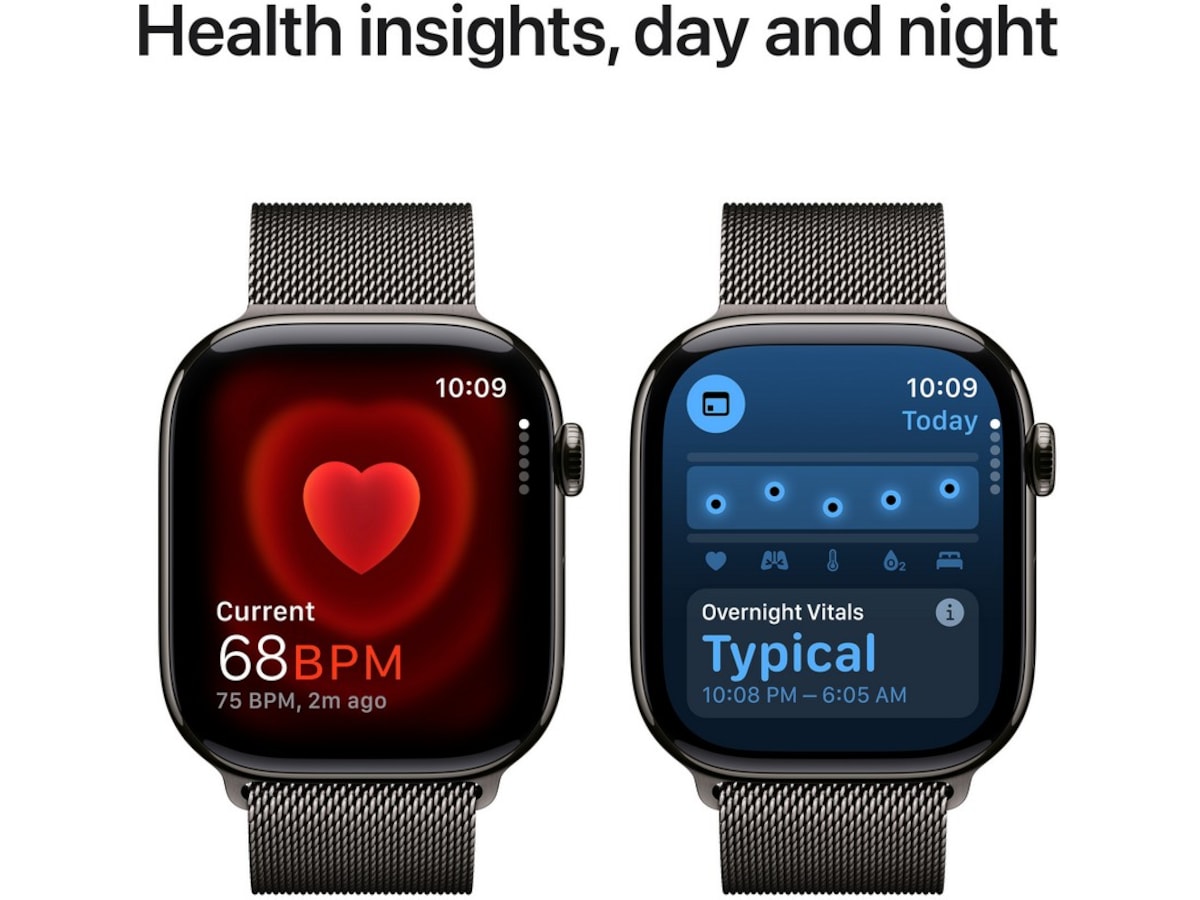 Apple Watch Series 10 46mm GPS + LTE Titan (skifer) Smartwatches