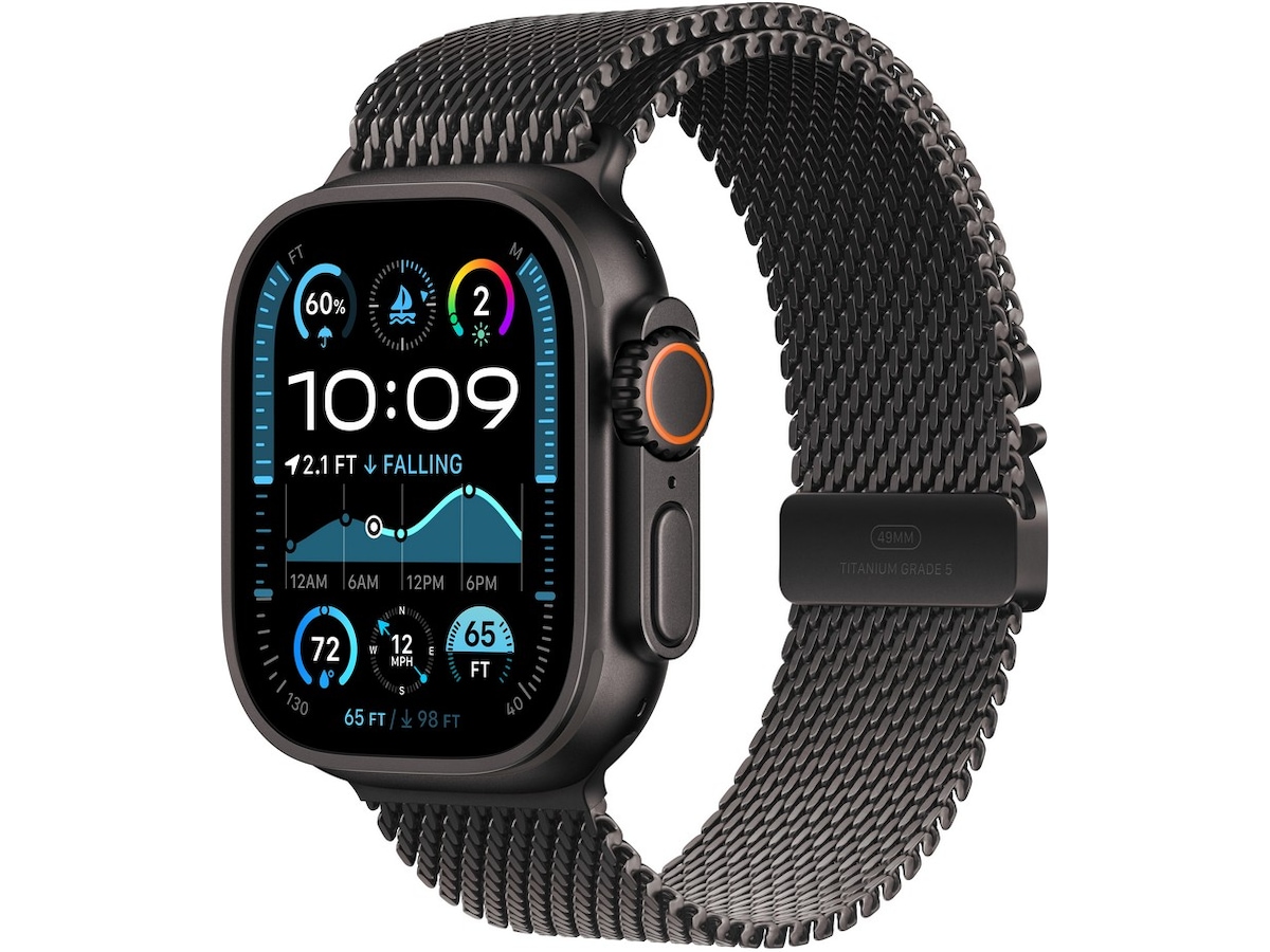 Apple Watch Ultra 2 49mm GPS + LTE Titan (svart) Smartwatches