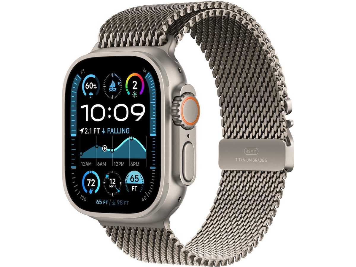 Apple Watch Ultra 2 49mm GPS + LTE Titan (naturlig) Smartwatches