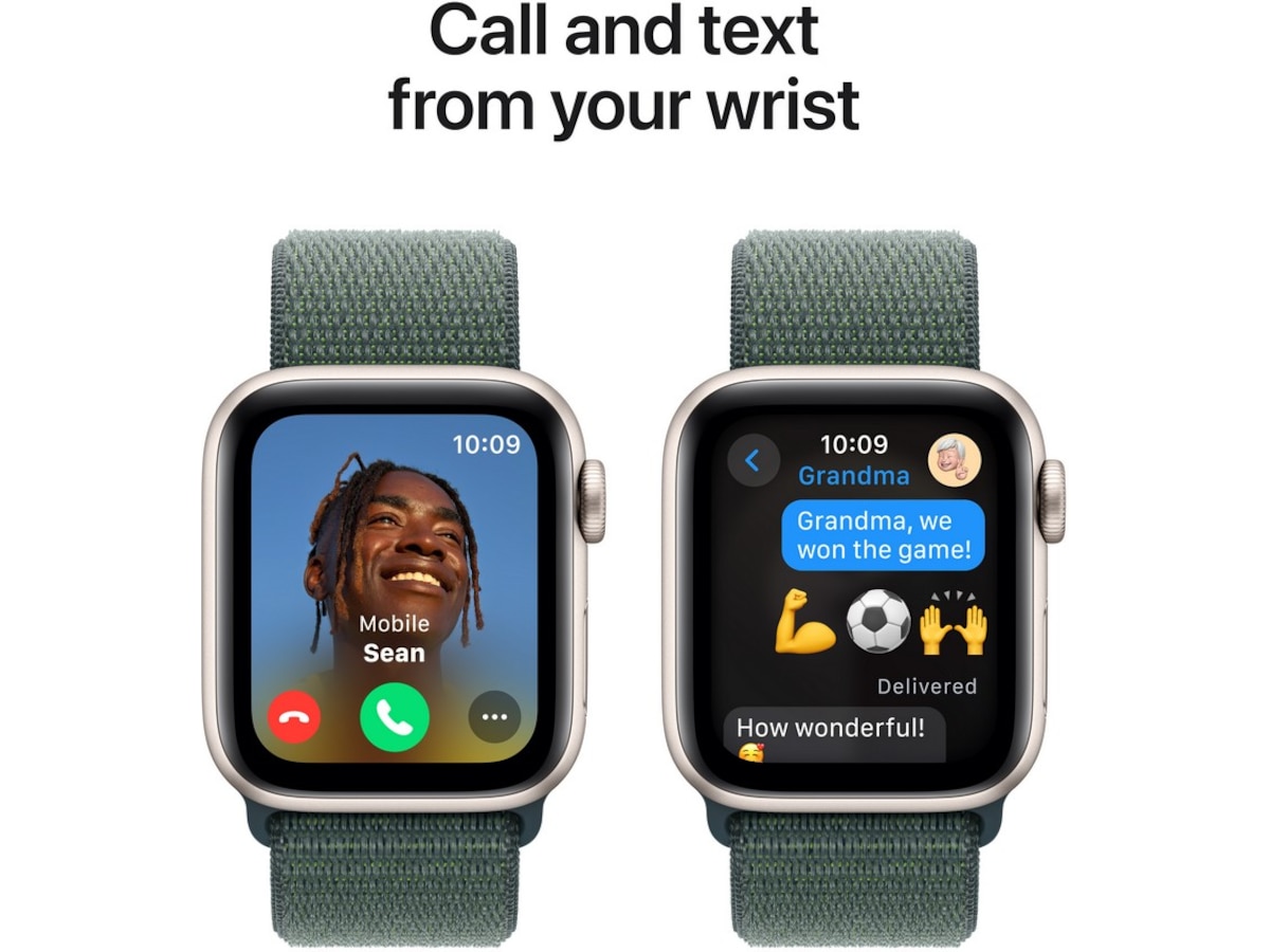 Apple Watch SE 40mm GPS Aluminium (stjärnglans) Smartwatches