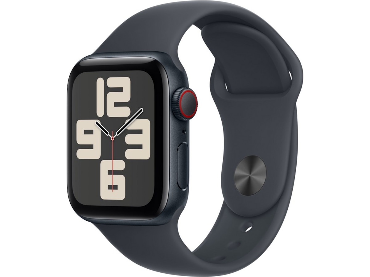 Apple Watch SE 40mm GPS + LTE Aluminium (midnatt) Smartwatches