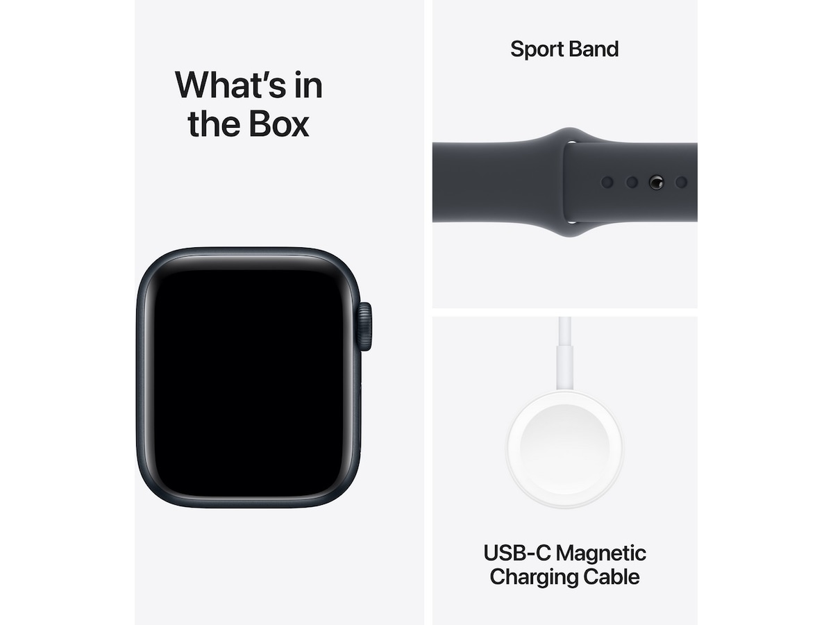 Apple Watch SE 40mm GPS + LTE Aluminium (midnatt) Smartwatches