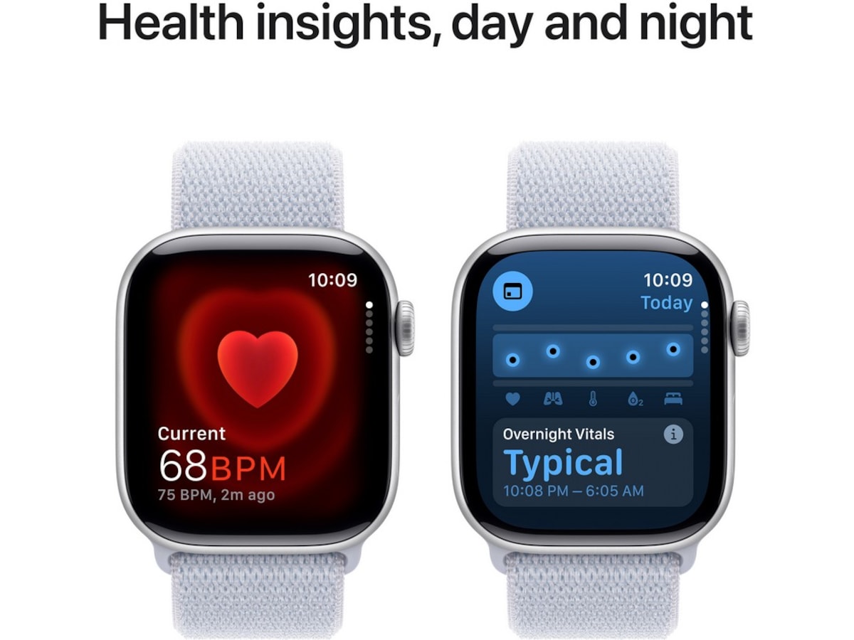 Apple Watch Series 10 GPS + LTE 42mm Aluminium (silver) Smartwatches
