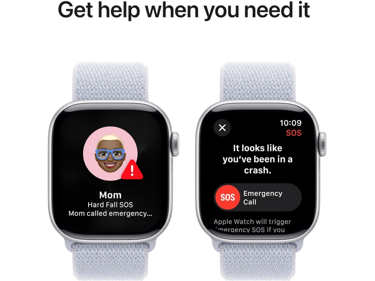 Apple Watch Series 10 GPS + LTE 42mm Aluminium (silver) Smartwatches