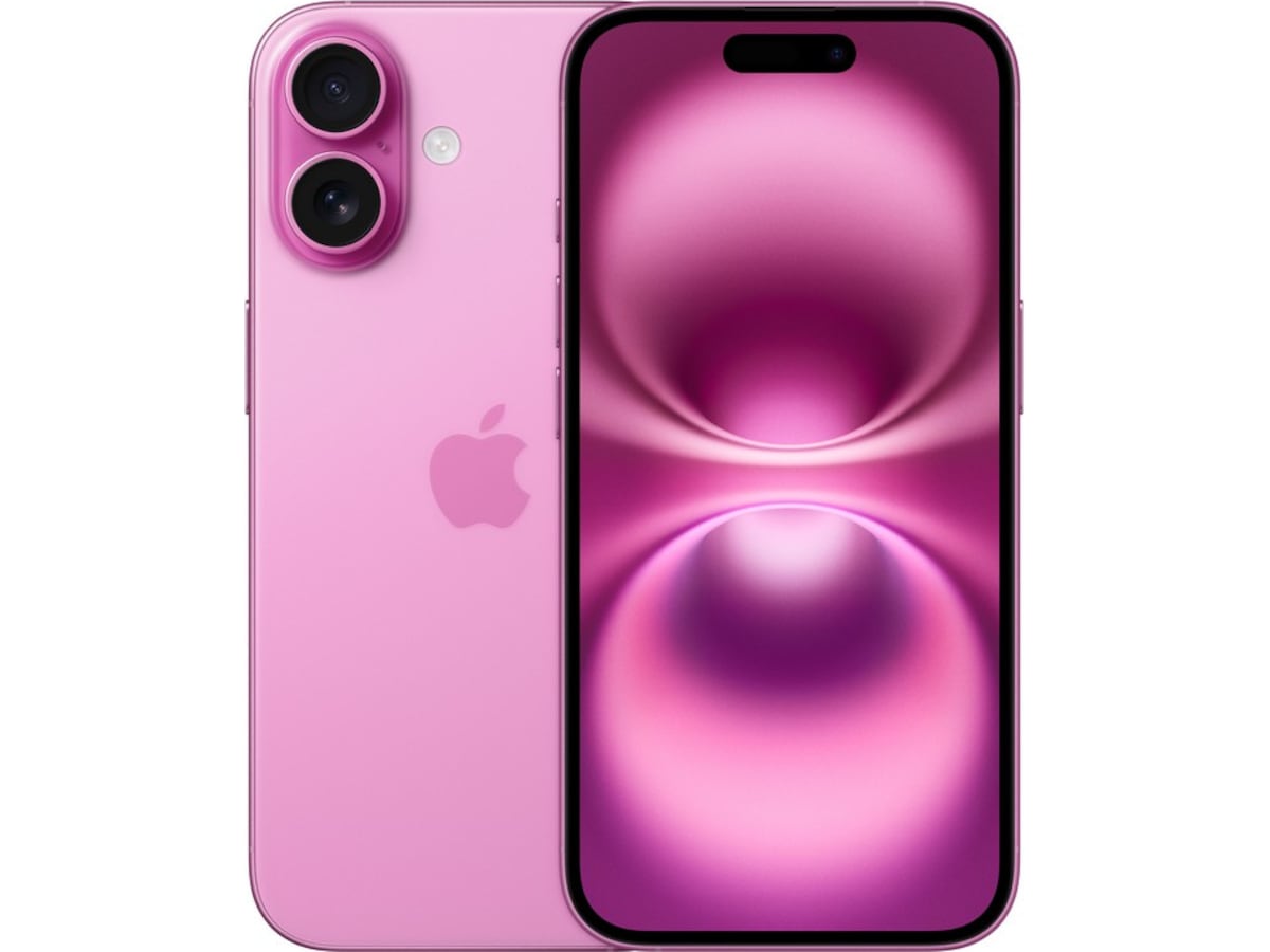 iPhone 16 256GB (rosa) Mobiltelefoner