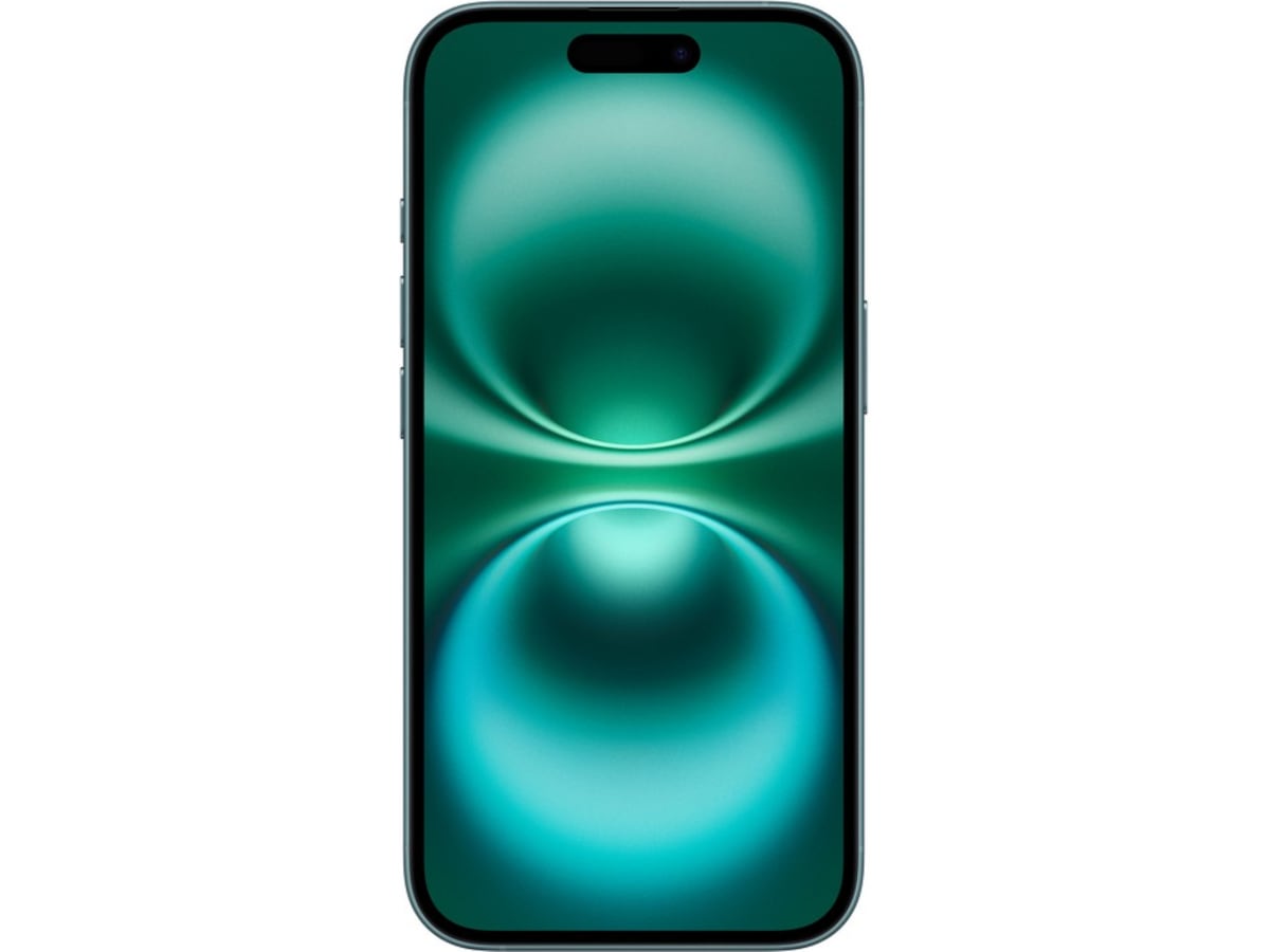 iPhone 16 256GB (blågrön) Mobiltelefoner