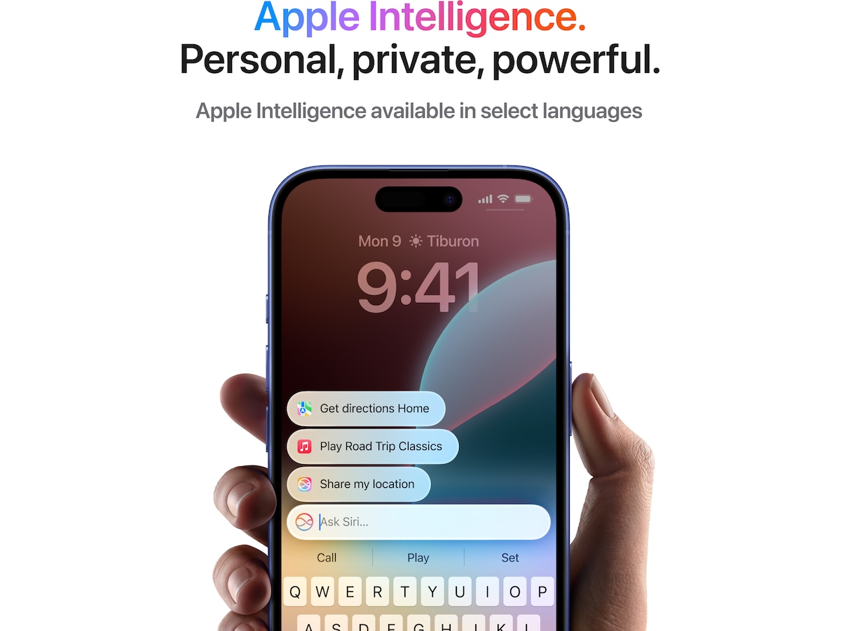 iPhone 16 Plus 128GB  (blågrön) Mobiltelefoner