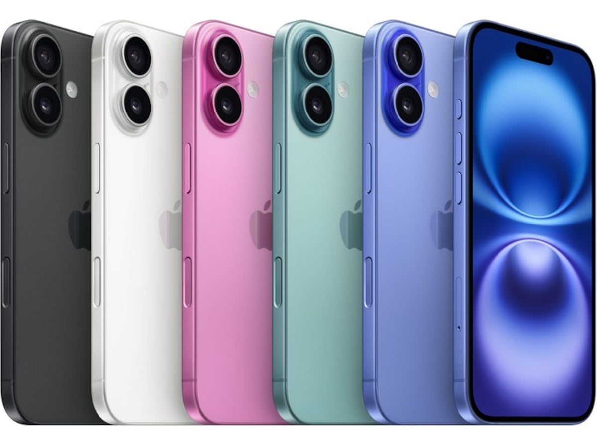 iPhone 16 512GB (blågrön) Mobiltelefoner